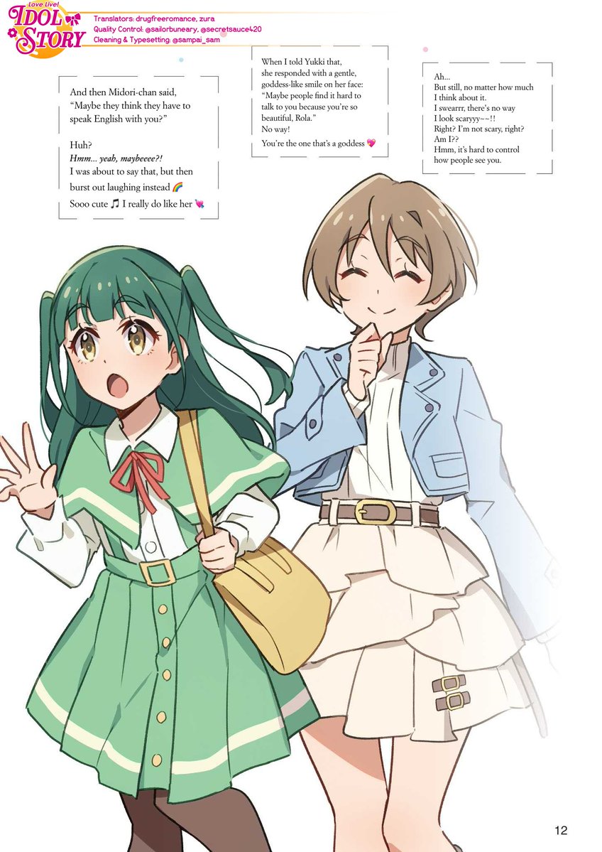 idoldotst's tweet photo. The Episode of Aurora • Pages 2-5 https://t.co/HllVwNtRp7