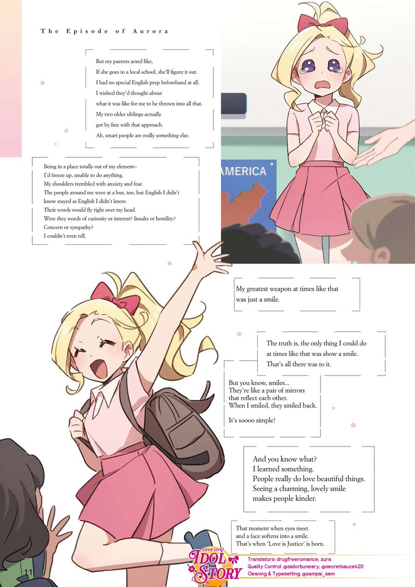 idoldotst's tweet photo. The Episode of Aurora • Pages 2-5 https://t.co/HllVwNtRp7