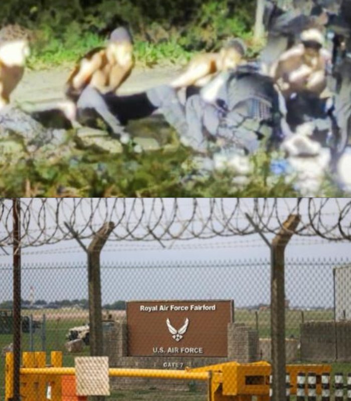 John_FK_jr_'s tweet photo. 🚨 IT'S OFFICIAL: Worldwide outrage ERUPTS after the UK RELEASES 5 terrorist suspects on BAIL after they approached RAF Fairford base in the UK

LAW AND ORDER IS DEAD IN THE UK!

Unless you post something mean or anti-Islamist online, THEN the UK will throw the BOOK at you

The UK desperately needs a right-wing leader to RESTORE SANITY 🇺🇸🇬🇧

If the UK is to remain a strong national security ally of the US, they can NOT become a 3rd world colony!