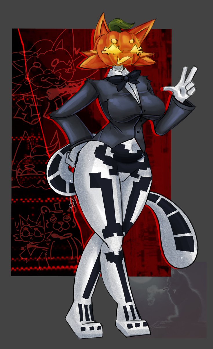 45Serpex's tweet photo. TUXEDO PUNKCAT! ! ! 

#Fortnite #fortniteart https://t.co/yyVpPMZqqs