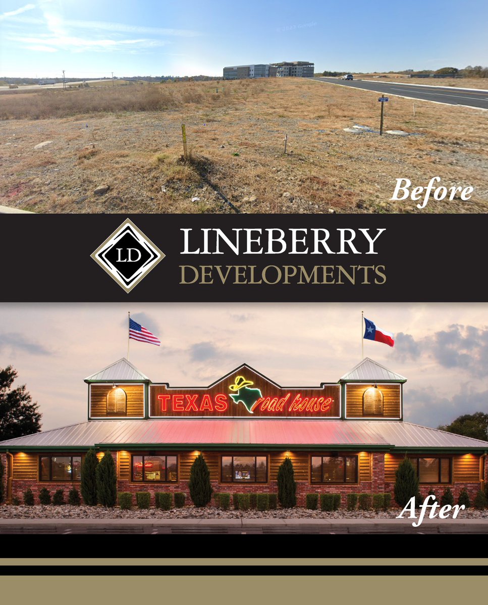 lineberryrealty's tweet photo. Before ➡️ After 🏗️
Every property has potential. Sometimes it just needs someone willing to invest in it.
Looking for available space?  Contact us to learn more.

#LineberryDevelopments #BeforeAndAfter #CommercialRealEstate #MiddleTennessee #CentralFlorida #RealEstateDevelopment https://t.co/WekjbQdCs7