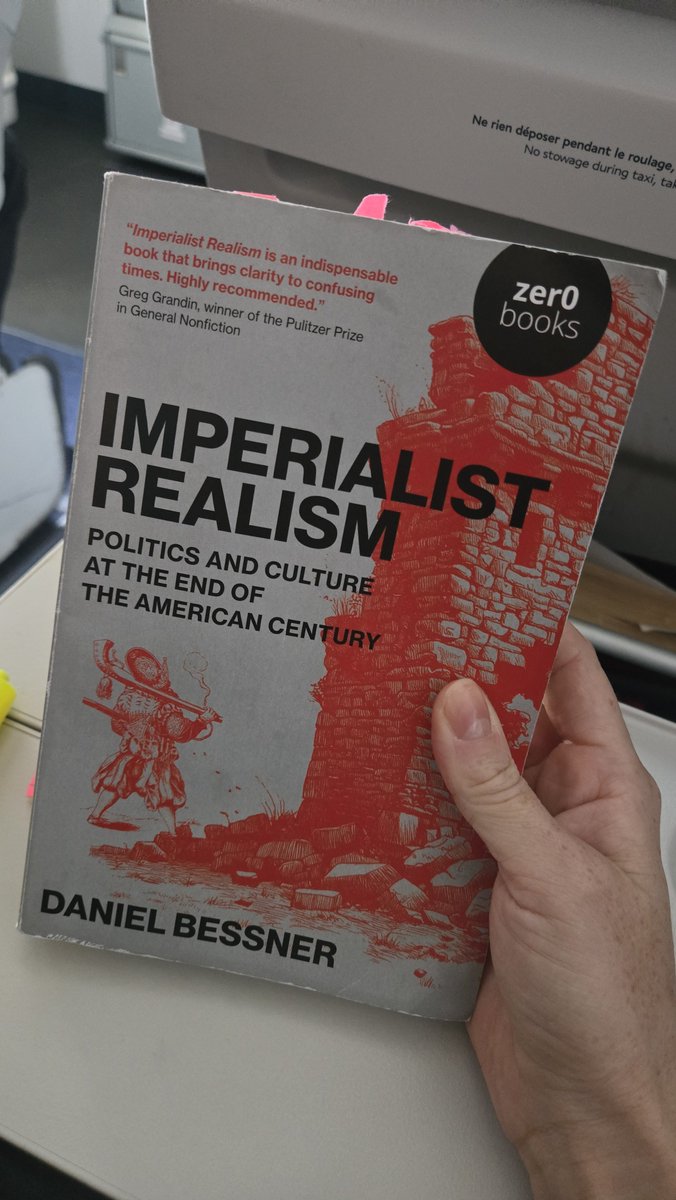JuliaGledhill's tweet photo. Always satisfying to finish a book on the plane ride home. Incisive and accessible, highly recommend! https://t.co/JY1SRxxqT0