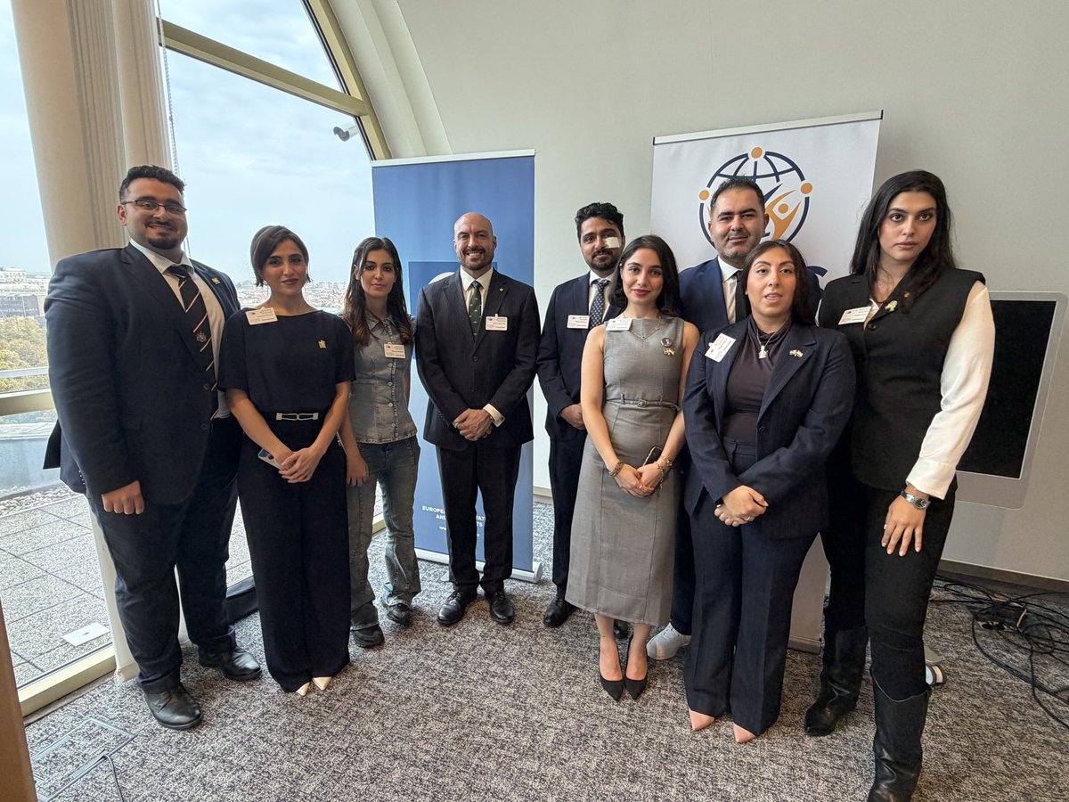 Mr_Andrew_Fox's tweet photo. An honour to join the Global Network of Iranian Students conference at the European Parliament today. There is so much we can do to give a voice to the next generation of Iranians who long for a free Iran.

Can we get them 1,000 followers by bedtime? @Gnisofficial https://t.co/DQOYDMgVPi