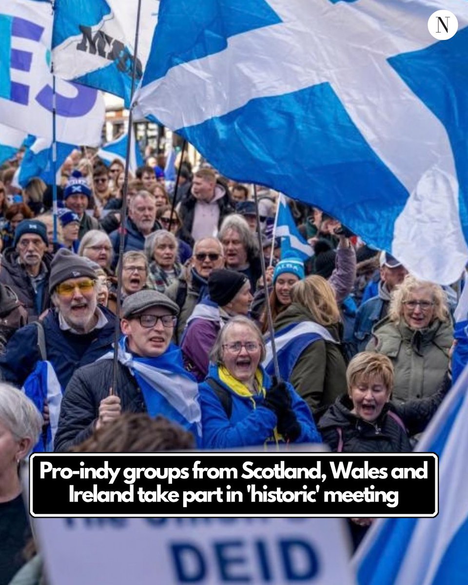 ScotNational's tweet photo. BREAKING: Pro-independence groups from Scotland, Wales and the island of Ireland have met to discuss how they can work together https://t.co/P48Hr6i7J8