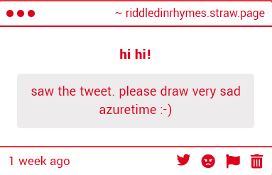 RiddlingRhymes's tweet photo. it's been a long and unsuccessful round, maybe you should sit back and take a rest. https://t.co/PHccKtnwGa