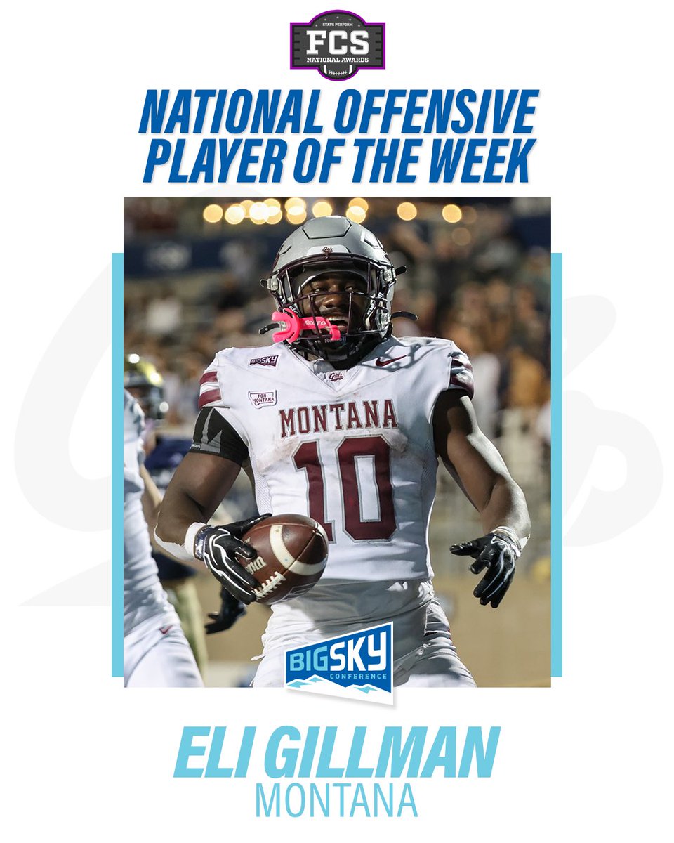 BigSkyConf's tweet photo. National Honors for these two standouts in Week 4 👏 https://t.co/ccuPxHN2XD