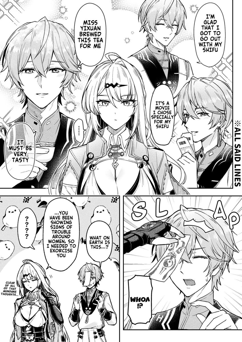 RedSolFire's tweet photo. Yi xuan couldn't handle Wise's charm https://t.co/5pdieoNiWy