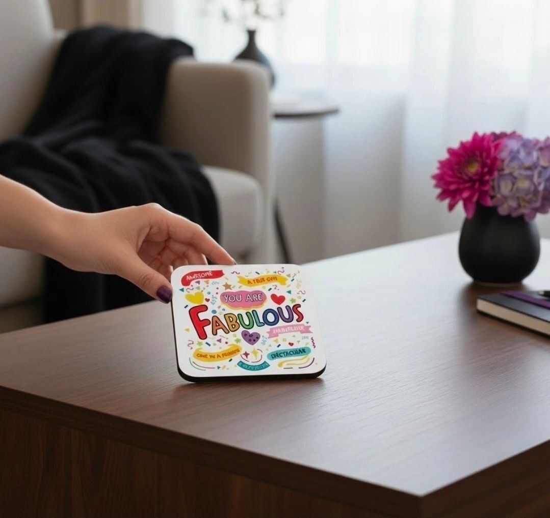 CM_Hearts's tweet photo. Our colourful "You Are Fabulous" coaster is here! 🌈💖

The perfect little gift to brighten someone's day and make every tea or coffee break extra special. ☕✨

🎁 Available now: https://t.co/z8REA1EPTy https://t.co/U1N31mS96G