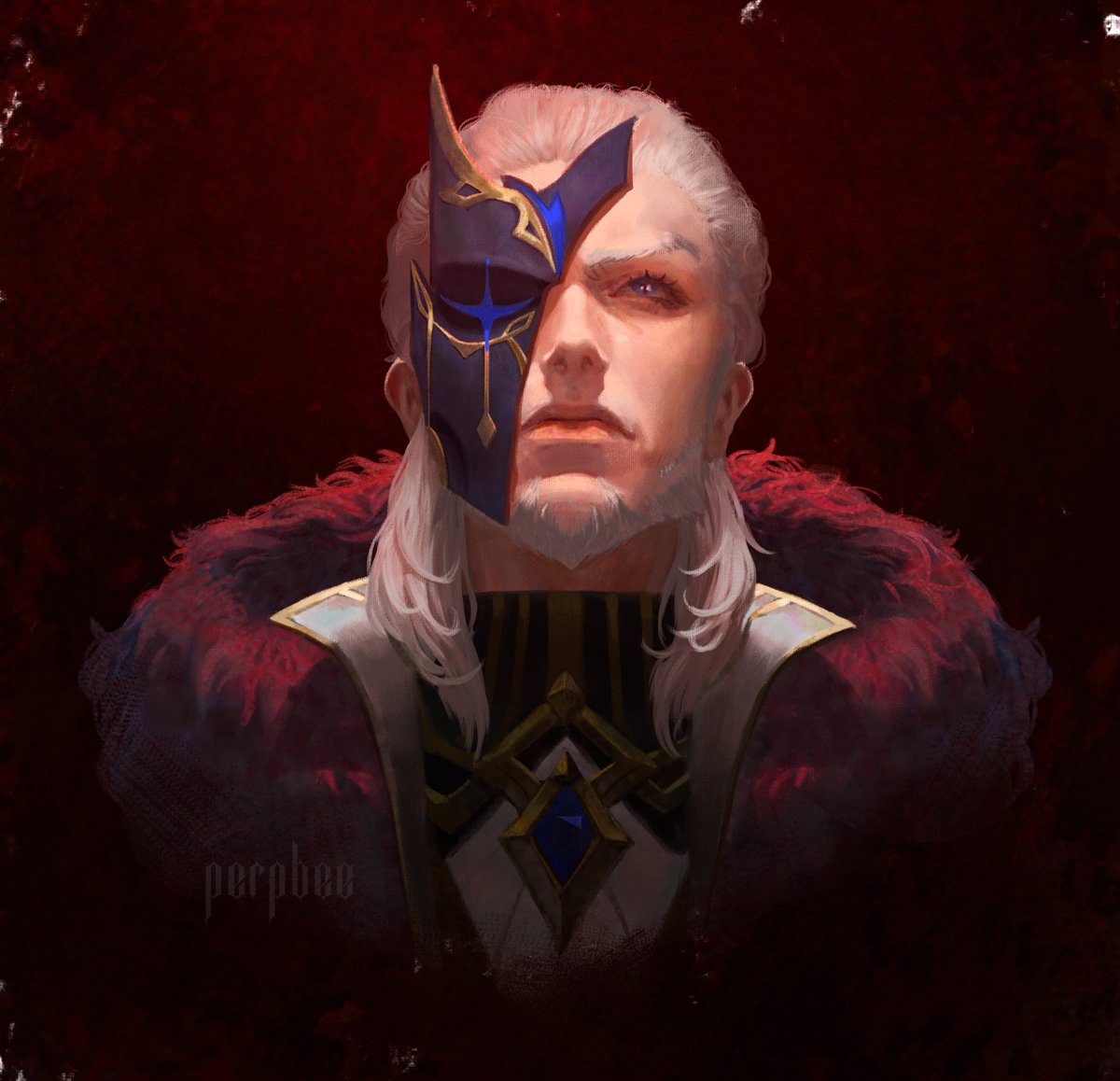 perpbee's tweet photo. I already know the price of gazing upon the gods... So tell me— What is the price of killing a god? 
#pierro #genshin #eftirvit https://t.co/FNgxhIUIfQ