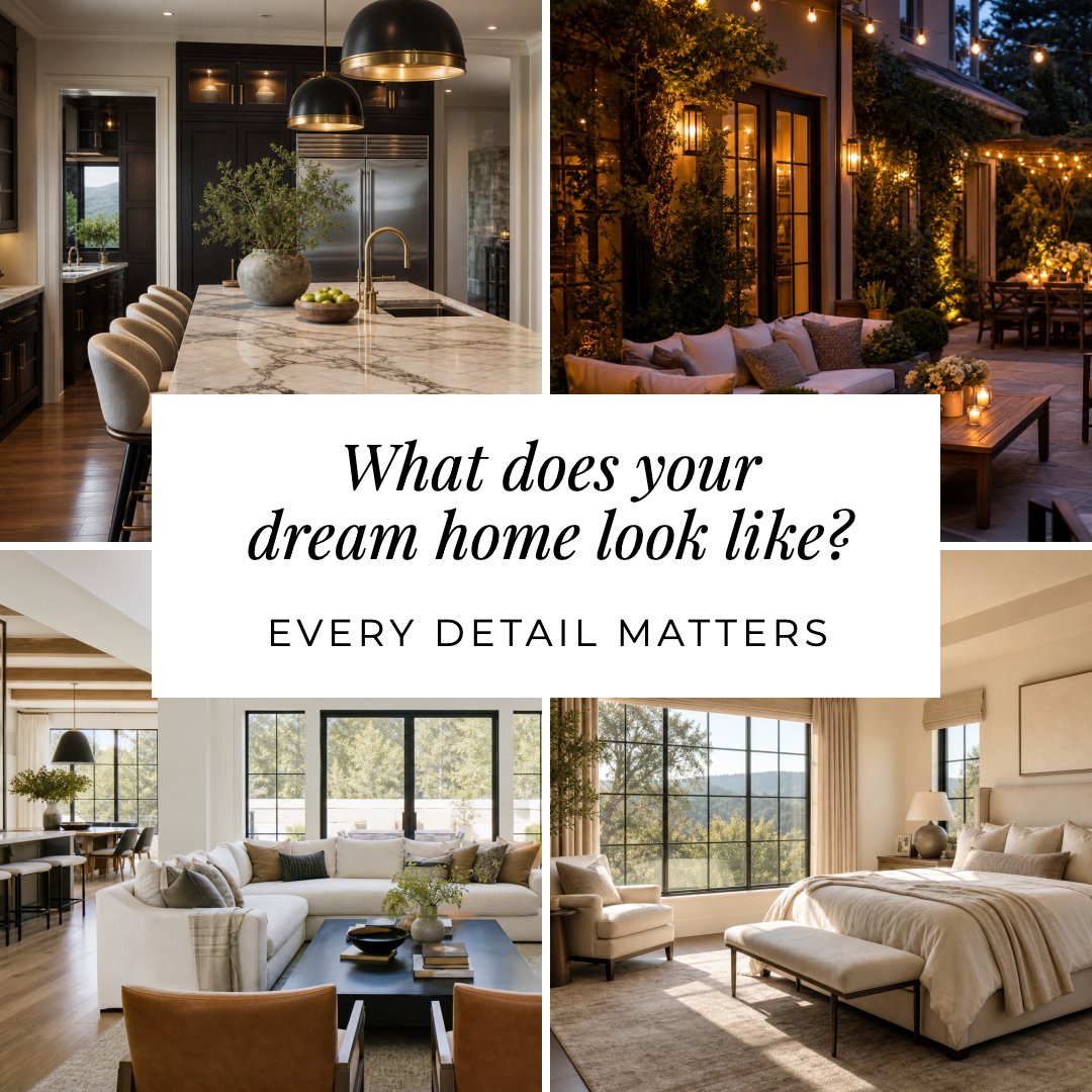 GailRealty's tweet photo. If you could borrow one feature from every dream home you've saved, what makes the cut? 🏡✨

🍳 Chef's kitchen
🌿 Garden terrace
☀️ Light-filled living room
🛏️ Relaxing bedroom retreat

What's your non-negotiable?

#firstsuburbanrealty #gailtaylorcolvin #ICameISawISold https://t.co/b3UOFzKFF2