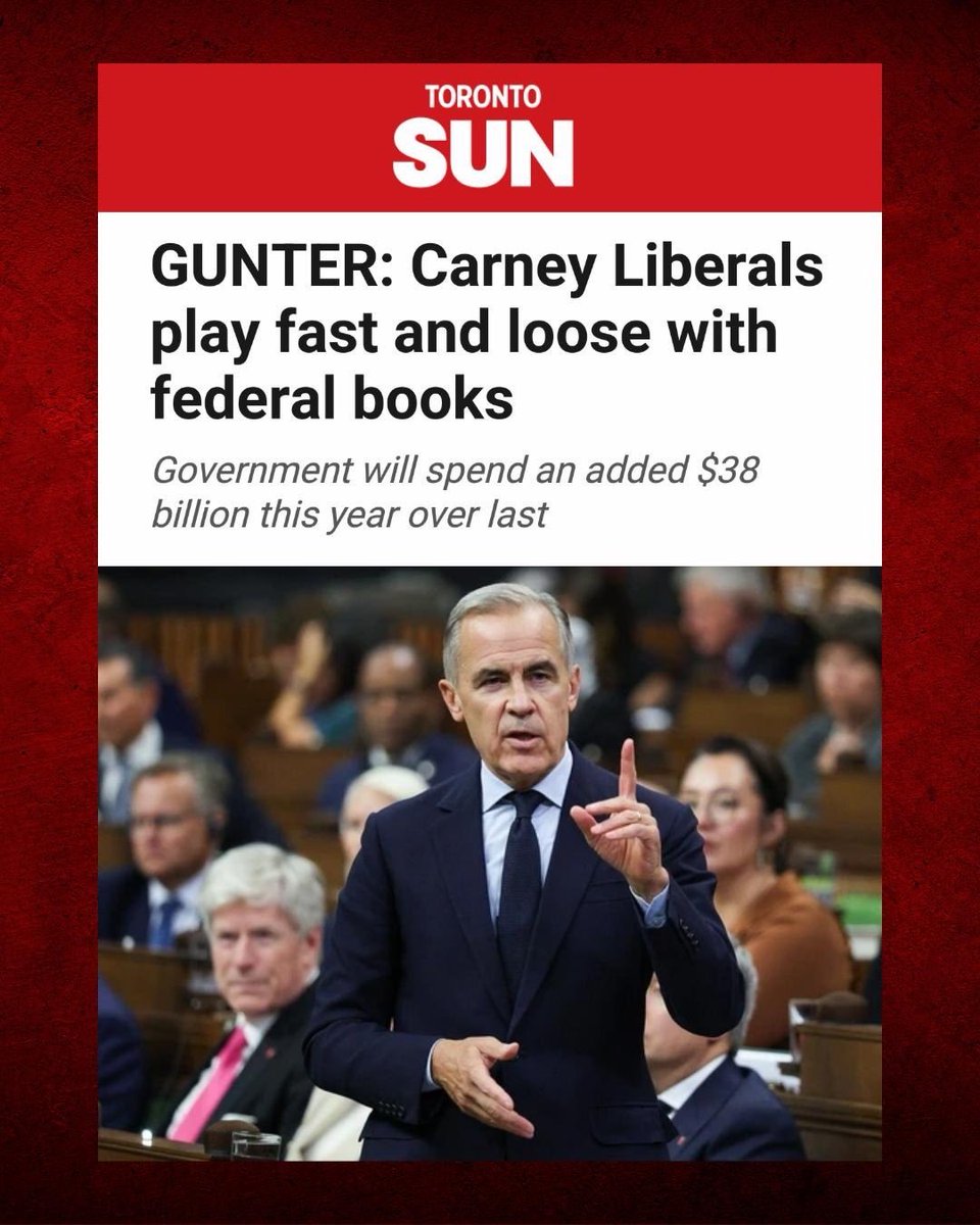 jasrajshallan's tweet photo. Federal spending is headed in one direction: up. The Liberals are set to spend $38 billion more this year than last.

Canadians are stretching every dollar while the Liberals keep spending more of theirs.

Conservatives are fighting to cut wasteful spending, bring down deficits and let Canadians keep more of what they earn.