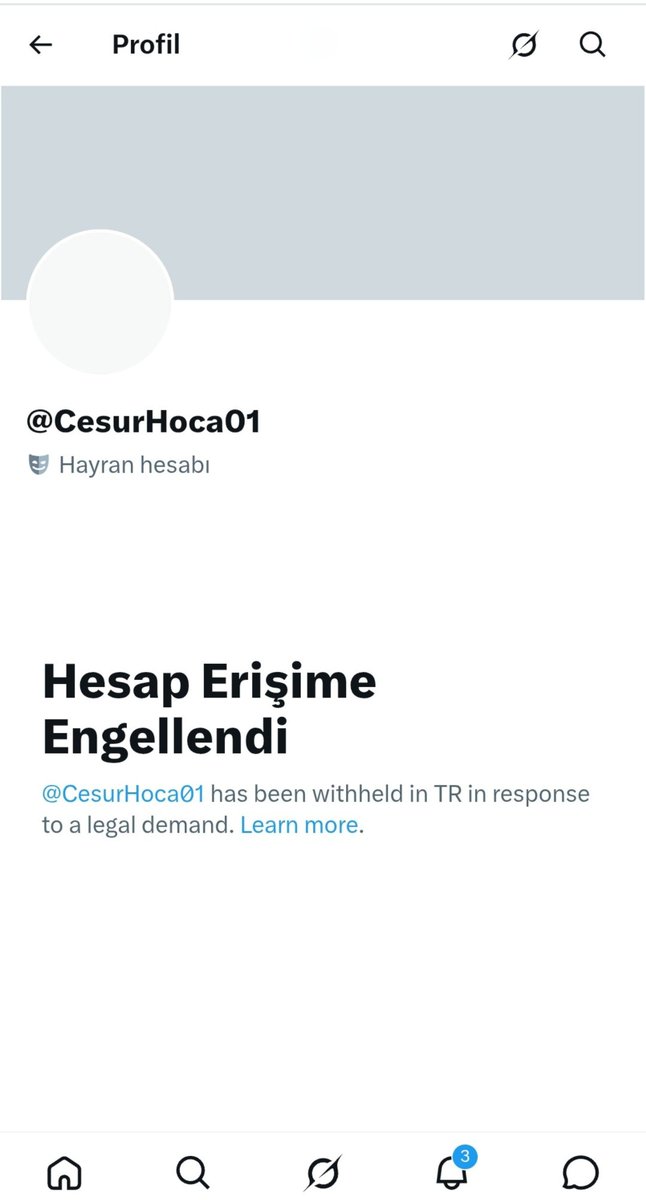 cesurhocav3's tweet photo. 2 hesabım kapatıldı bu da 3. hesabım.
Daha önce de söyledik; biz geri adım atmamayı cesur hocamızdan öğrendik istediğiniz kadar sansür koyun hesap kapatın "elinizden geleni yapın"  bizi yıldıramayacaksınız! https://t.co/E9oUWweWDw