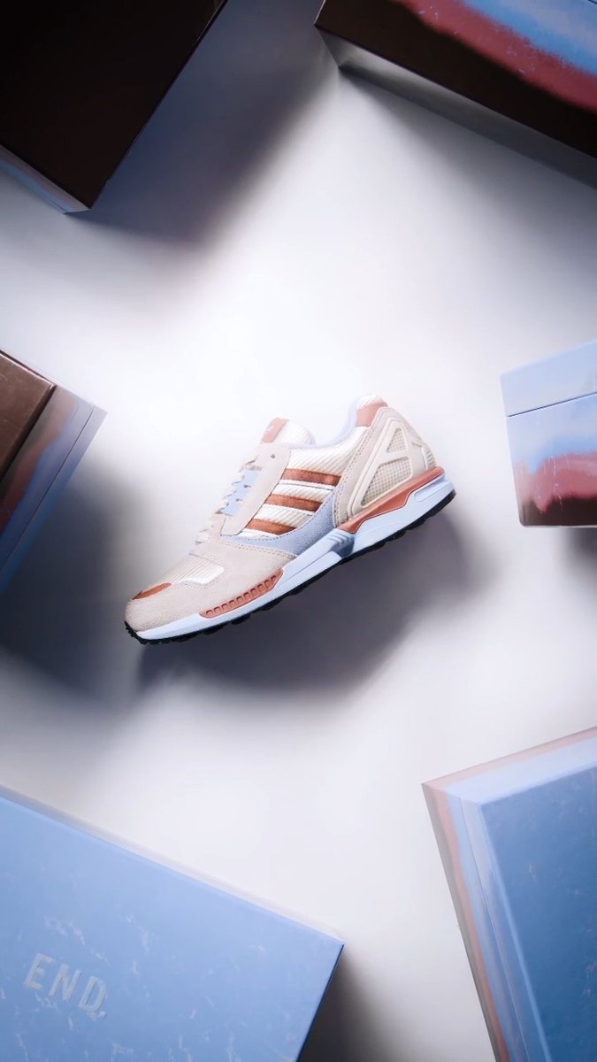 END. x adidas ZX8000 'Reversed Kiln'. Coming soon. Back in 2020 we