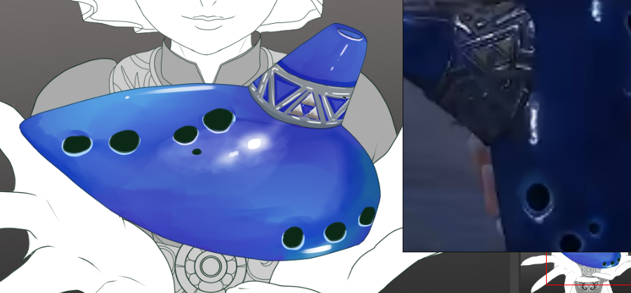 eaterphos's tweet photo. Ocarina https://t.co/hu4LebzvgE