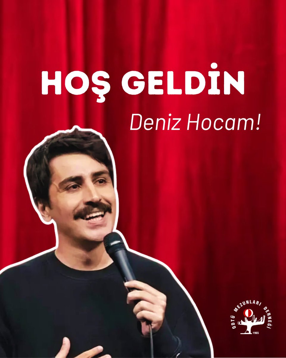 odtu_md's tweet photo. Hoş geldin Deniz hocam @idgoktas https://t.co/PuRDfsFKfh