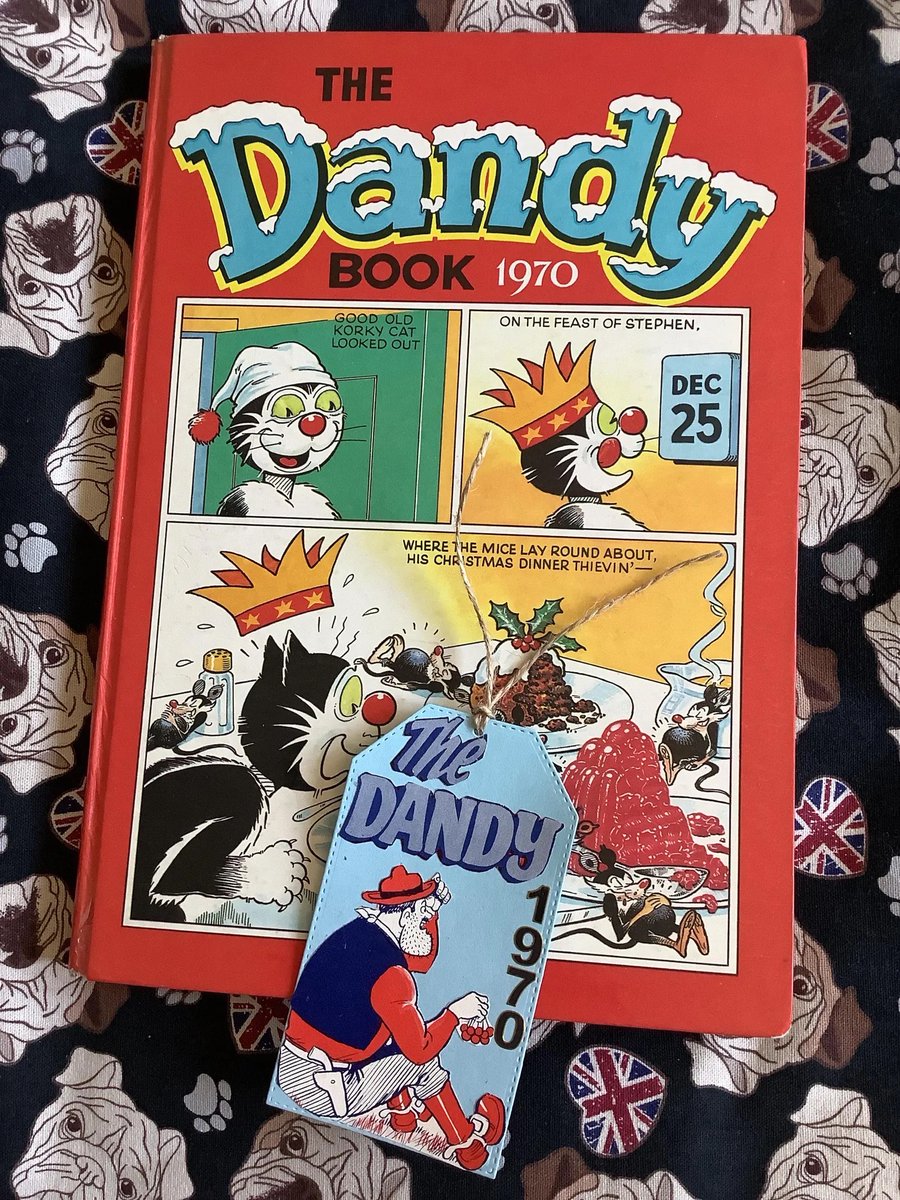 WatsonsVintage's tweet photo. Vintage 'The Dandy Book' 1970 in Hardback - Collectable Book - Fabulous Fun Birth Year Gift - Comic Book Fan Gift - Desperate Dan - Korky https://t.co/zhX2XtRfQj via @Etsy #VintageBooks #DandyAnnual #1970Gift #DesperateDan #KorkyCat https://t.co/IgVi3UNQwB