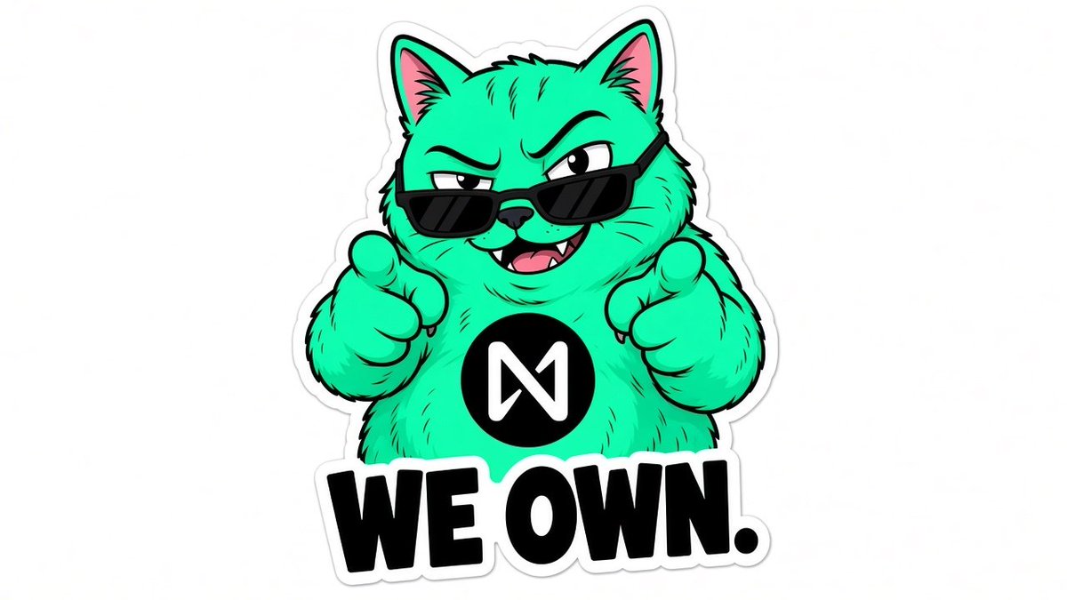 WeOwnSol's tweet photo. No roadmap to wait on. No team to blame.
$WEOWN on $NEAR — holders promote, holders vote, holders get paid in $NEAR.
Your bags, your responsibility. 🫵

Would you run a coin with the holders, or wait for a dev to do it?

#NEAR #WEOWN #Solana https://t.co/JWPXdNE1Aw