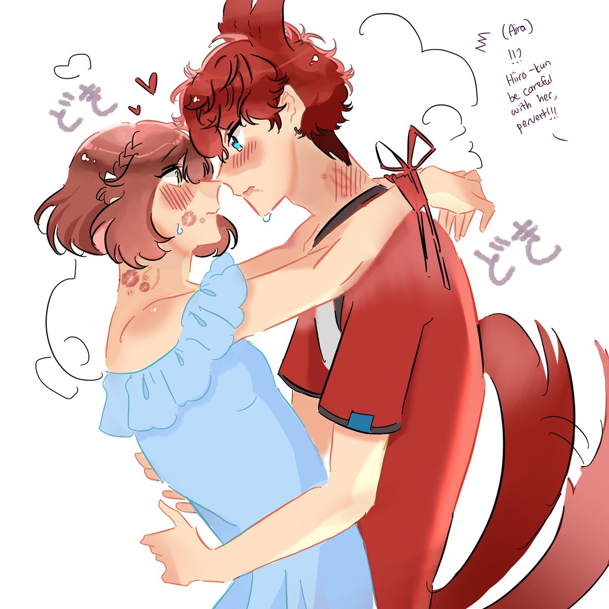 waawawa_88's tweet photo. “ potential yuri !!! “ i say , as i trip on the floor . Lots of hiisawa photos fell on the floor . “ oh ! No !!! This is not what it looks like ! “ more photos fell . https://t.co/s3Appaov2m