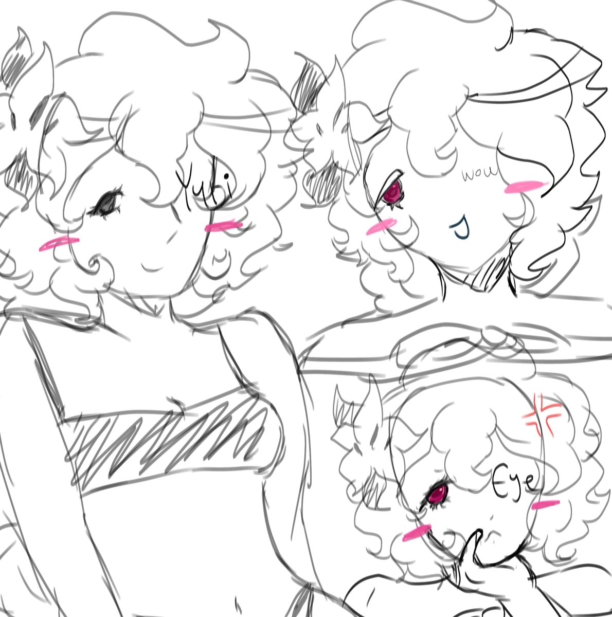 freyayaya_xcx's tweet photo. Just drawing Lily atp https://t.co/aJs4iyhEDu