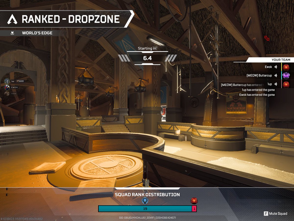1upAPEX's tweet photo. Incredible matchmaking system @PlayApex https://t.co/lYAkFVmRKS