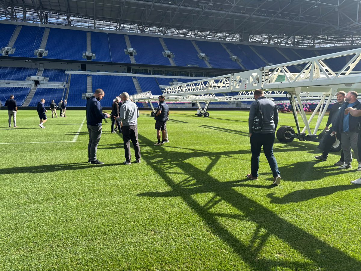 ICL_Turf's tweet photo. Last week, we welcomed turf professionals from across the UK to Turf Science Live 2026 at @EvertonStadium.

The event, in partnership with @SyngentaTurfUK was designed to provide practical insight into the challenges facing modern turf management, with a strong focus on research, technology and real world application.

Thank you to everyone who attended and contributed. From technical presentations and pitch-side sessions to live demonstrations, the event provided an opportunity to exchange knowledge, discuss current industry challenges and explore developments in turf health, stress management and performance.

We would also like to thank our guest speakers Craig Knight, Jon Howell from @Everton FC & @GlennKirby from @strigroup_ for sharing their expertise and helping to deliver a valuable day of learning.

#TurfandLandscape