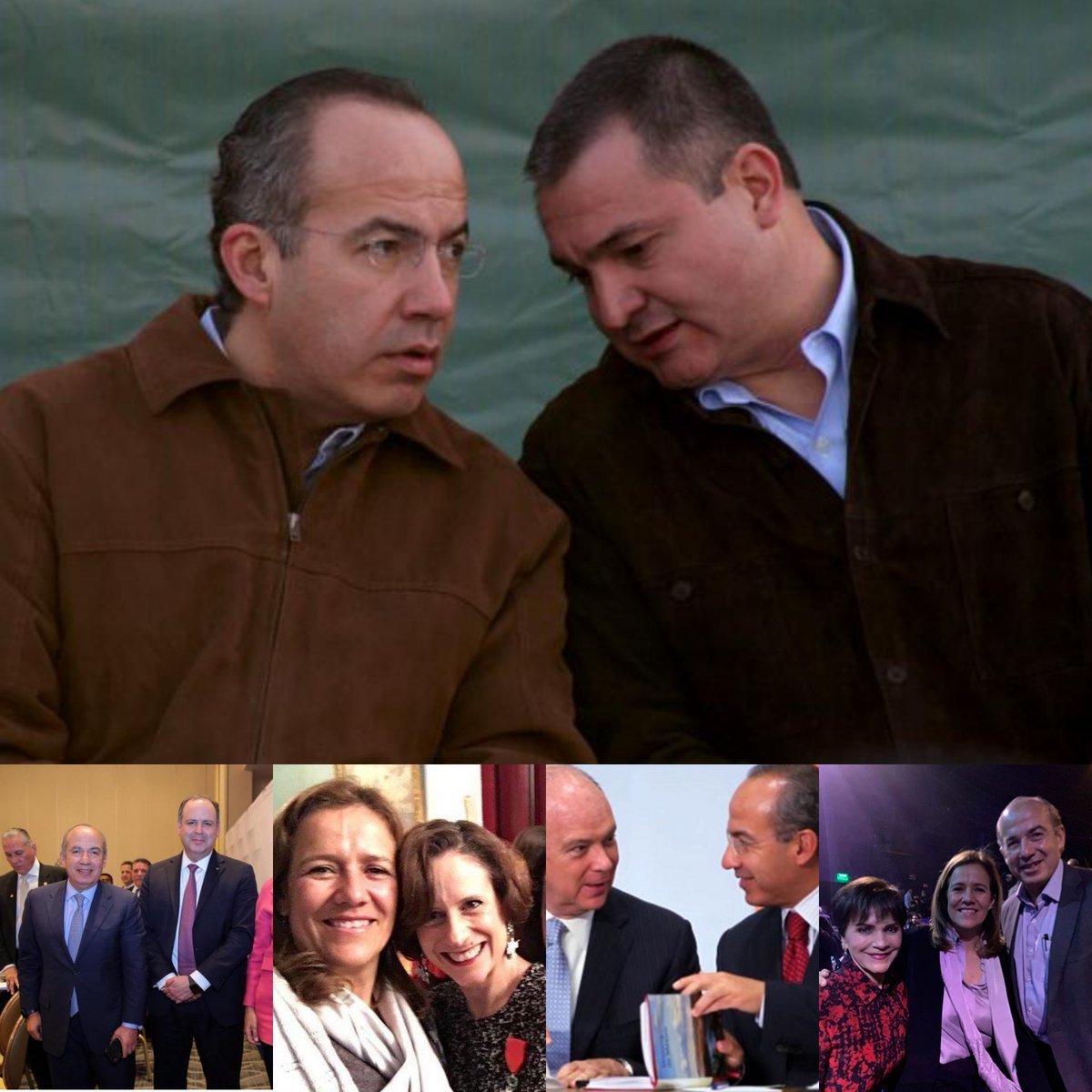 tacuilopost's tweet photo. Los tiempos felices cuando gobernó el PAN no se escuchaba de violencia ni de cárteles de la droga en México.
POS cómo, si estos eran los jefes de los cárteles...😂 https://t.co/ecPmFwHjQr