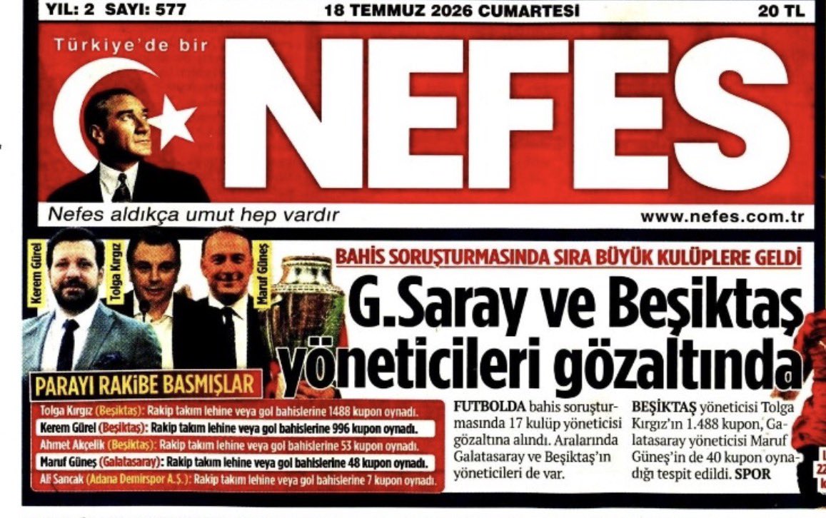 HabibHabib1907's tweet photo. “Bu ateş üfleyerek sönmez, çözüm zamana yayılamaz.”

Galatasaray Sportif A.Ş Maruf Güneş’i sevk etmek için neden bekliyorsunuz?
Lig başladı ama sevk yapılmadı.
Gereken yaptırım yapılmalıdır.

@Fenerbahce 
@TFF_Org 
#DerhalSevk 
#BuAteşÜfleyerekSönmez
#Adalet
#AdaletHerkesİçin https://t.co/xmgYep4LrZ