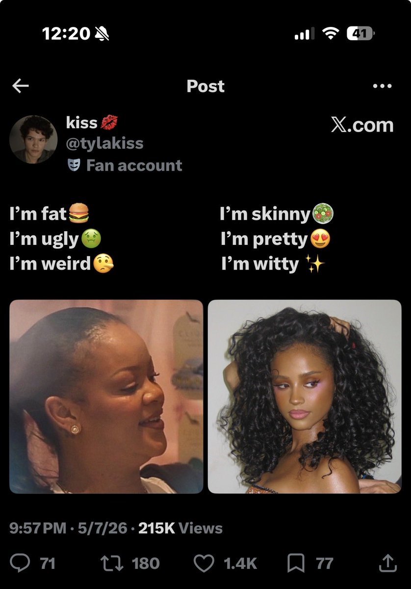 istanrobyn's tweet photo. Now they’re crying and playing the victim, but they were the same ones coming for Rihanna unprovoked. https://t.co/NM04iaa9nH