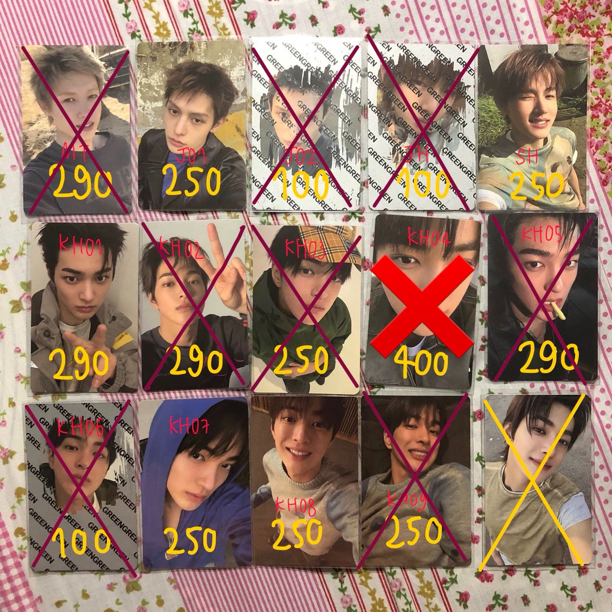 peulroii's tweet photo. wts / พร้อมส่ง

การ์ด cortis ราคาตามภาพ
ค่าส่ง 40฿ รับ 2 ใบขึ้นไปส่งฟรี
เจมส์ ซองฮยอน กอนโฮ

⭐️ เหมากอง 5 ใบ 1200฿ ส่งฟรี ⭐️

พร้อมส่งพรุ่งนี้

#ตลาดนัดcortis https://t.co/GuaIT0fyww