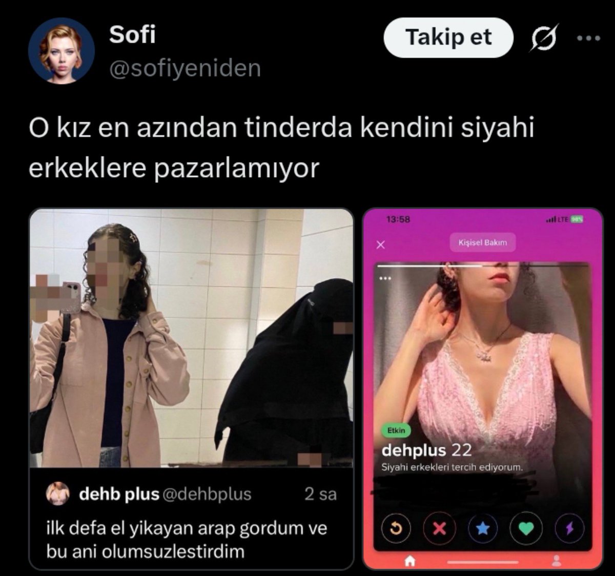 turkic_men1907's tweet photo. Bu kğrtçü sofi sitedeki Türkçü kadınlar adına sahte tinder hesapları açıp hedef gösteriyor.

Kğrtler dünyanın en mide bulandırıcı topluluğu. Şikayet edin. https://t.co/wRAr6koJzs