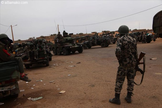 SoleilduNiger's tweet photo. Attaque contre les forces armées maliennes au carrefour de Djenné : plusieurs dizaines de terroristes tués et du matériel récupéré par les #FAMa. https://t.co/le9bnjQaYe