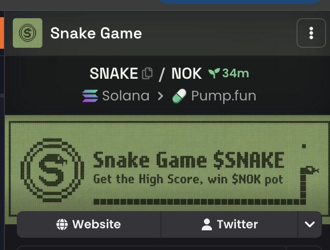 SnakeGameNokia's tweet photo. Dex paid on Snake Game $SNAKE

FKgNWvdi9KHPLdgYnKabqjhQ9y15rEqJjSBr8oGpump

So far the pot is up to $350 in $NOK 

That means 1st place will win $200~ in $NOK 

2nd will win $100~

3rd will win $50~

You have less than 24 hours to win your share of the first pot! https://t.co/9In3urXQab
