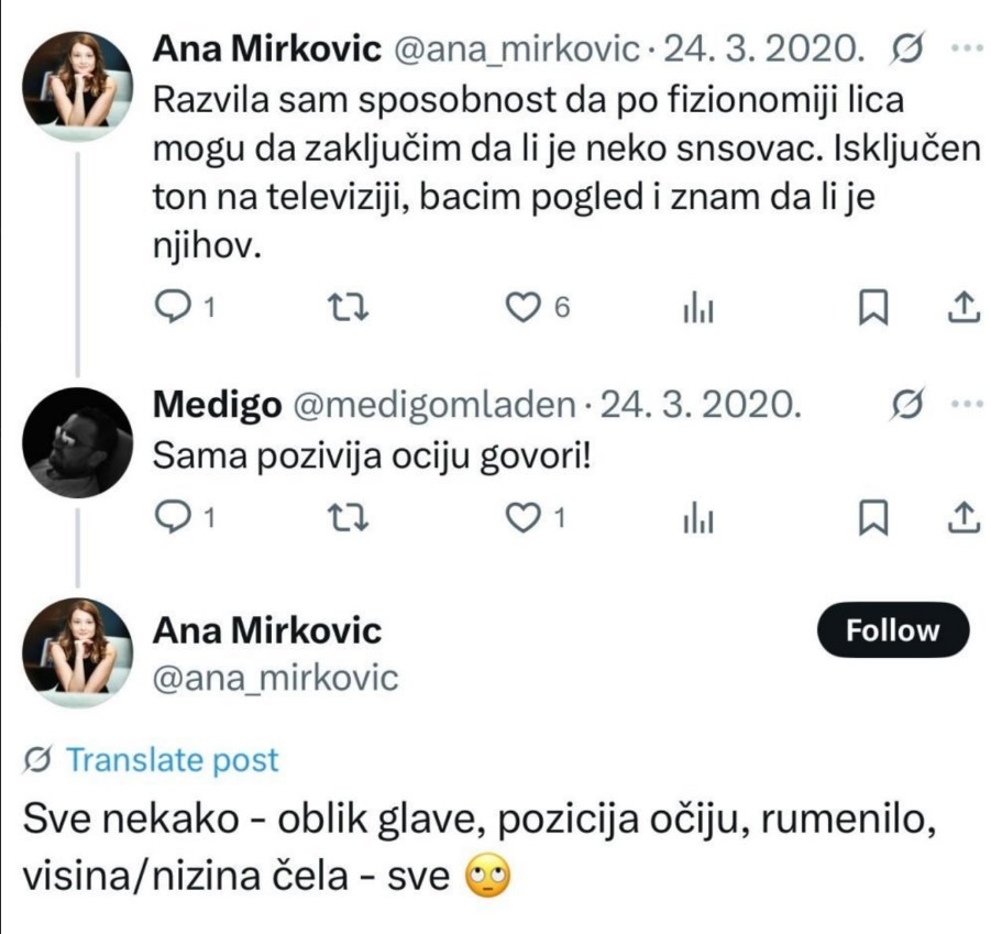 MiliZikaa's tweet photo. @ana_mirkovic Ti koja delis narod se javljas? Sram te bilo https://t.co/ltraIeWwhn