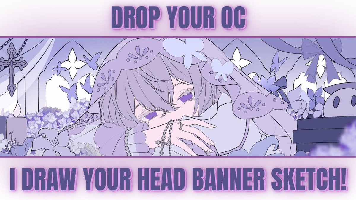davizawa_'s tweet photo. ✦ DROP YOUR OC ✦

Want a chance to win a FREE Head Banner Sketch? (≧▽≦)♡

How to join:
✦ Follow me
✦ Repost this post
✦ Drop your OC / character refs below

Good luck everyone! (´꒳`)♡✦

#artraffle #artgiveaway #Vtuberㅤ https://t.co/ojpQO2d5Np