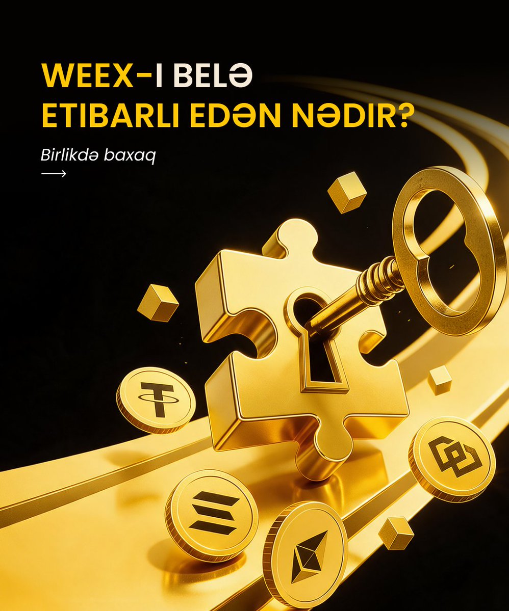 WEEX_Azerbaijan's tweet photo. 🛡️ Kriptoda etibar sübutla qazanılır.

🔐 ISO/IEC 27001:2022 sertifikatı

📜 El Salvador Bitcoin Xidmət Təminatçısı lisenziyası

💰 1.000 BTC Qoruma Fondu

✅ %100+ Ehtiyat Sübutu, zəncir üzərində

Təfərrüatlar 👉 https://t.co/mZigHMPCTr https://t.co/VZfEZ8gQVK