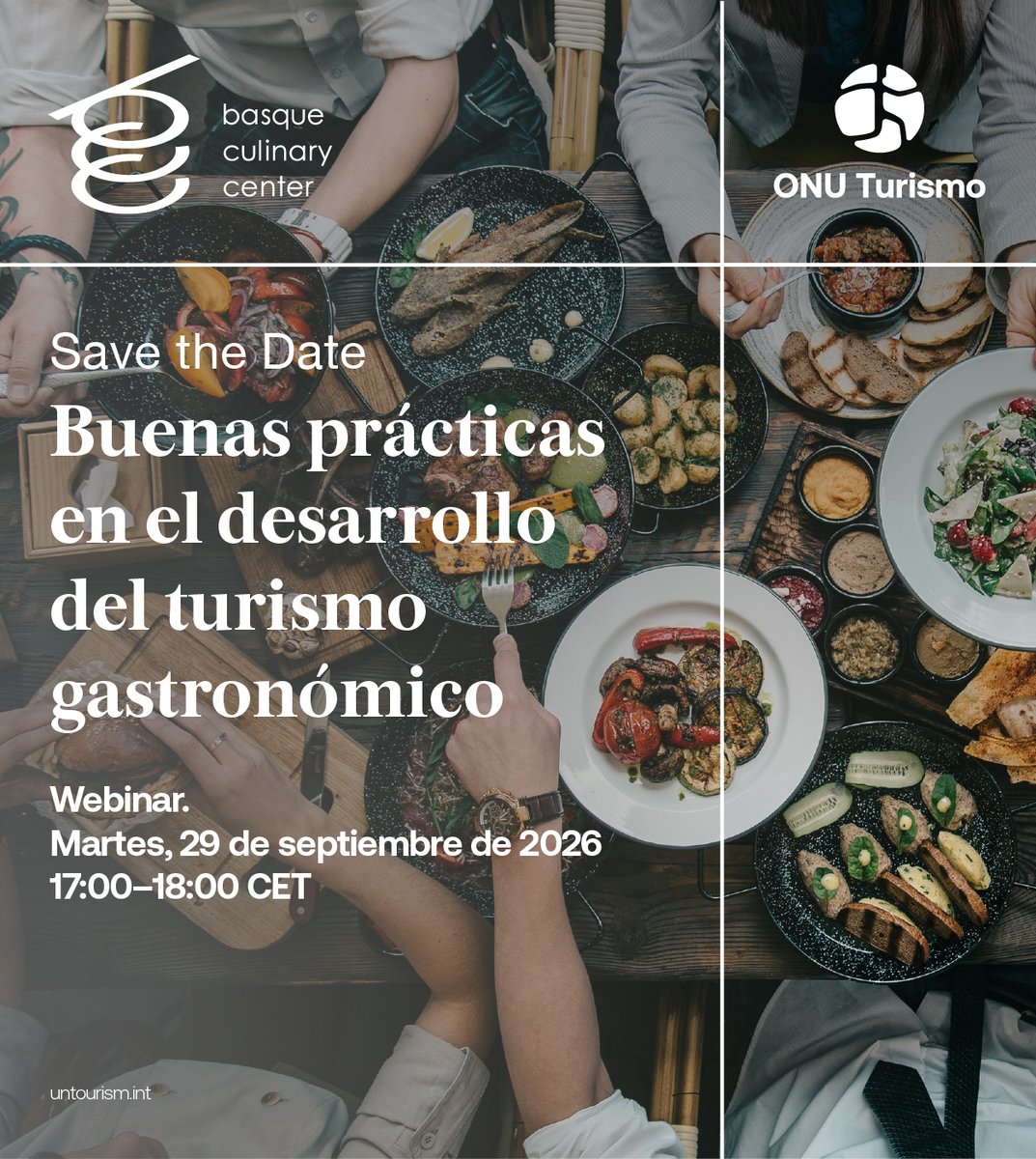 UNWTO's tweet photo. Hear directly from the people behind the initiatives, discover what worked, what they learned &amp; the approaches other destinations can take forward, with time to ask your questions live.
29 September | Spanish
🇧🇷 Brazil | 🇨🇱 Chile | 🇲🇽 Quintana Roo (Mexico)
https://t.co/Naqfthmjm9 https://t.co/CrwpHOiJVw