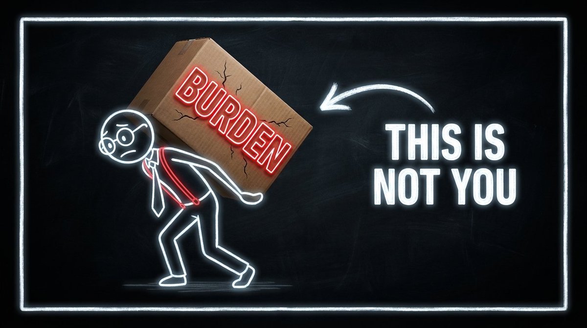newhabitsconsul's tweet photo. The negative effects of seeing yourself as a burden as a man:

Financial and career stagnation. 

Having a negative belief system that causes you to see yourself as a bother to others is devastating. It completely derails your progression. https://t.co/RlMvKMXVWk