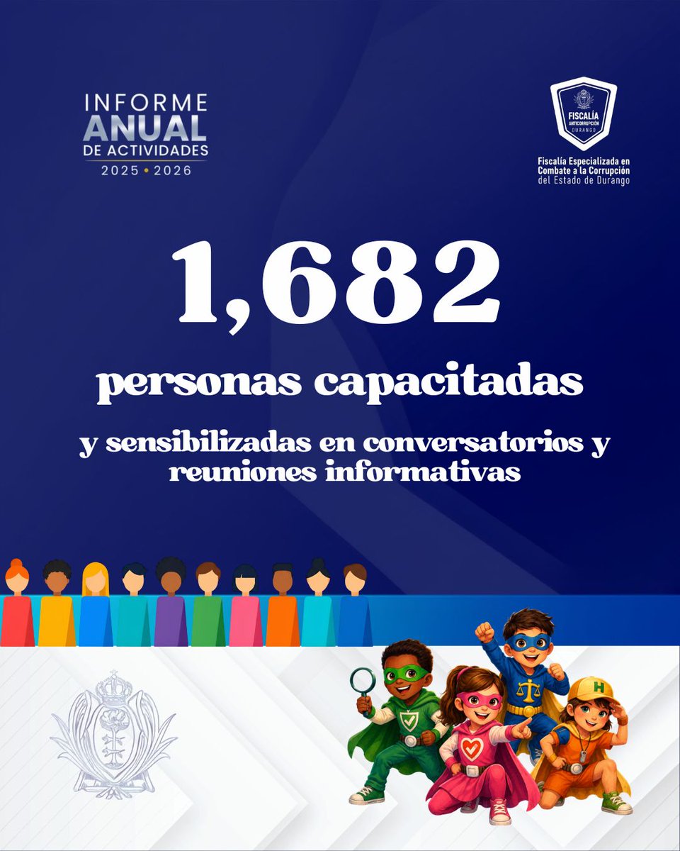 FECCED's tweet photo. 🤝 La atención a la ciudadanía es prioritaria para nosotros
📚 1,682 personas fueron capacitadas y sensibilizadas en conversatorios y jornadas informativas.
Además, se brindaron 296 orientaciones jurídicas. 
#FECCED #Durango #YoSoyÍntegro https://t.co/nVcXm8VTCo