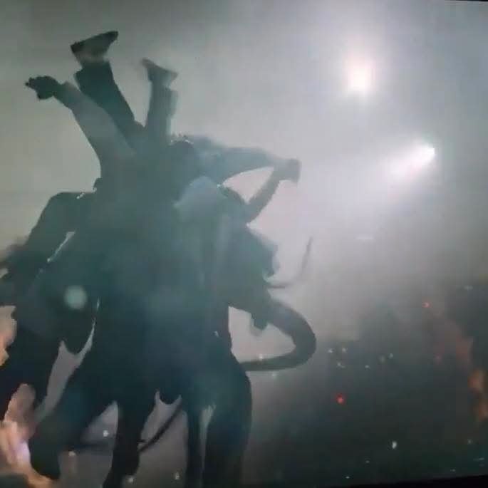 Goldenstories2's tweet photo. There’s a lot of talk about what a sequel to Zach Cregger’s Resident Evil movie will look like, but if there is one, it probably won’t be in Raccoon City.

At the end of the movie, a National Guard helicopter is flying around Raccoon City Hospital while shining its spotlight on a mutated Bryan the courier atop the skyway. Originally, Umbrella scientists were working to make a cure for the T-virus so they could get it to the National Guard. But now after the cure was lost in a struggle and with the National Guard seeing a clear view of Bryan, the most likely course of action is that Raccoon City would be nuked like it was at the end of the original Resident Evil 3. Because Raccoon City is pretty far gone, and if they can’t get a cure, the next best option is scorched earth.

A sequel, according to SoulKeever, the author of this post, would probably take place outside of Raccoon City. After Raccoon City is destroyed, one infected would have escaped beyond the radius of the destruction and the cycle would continue with mutations new and familiar.