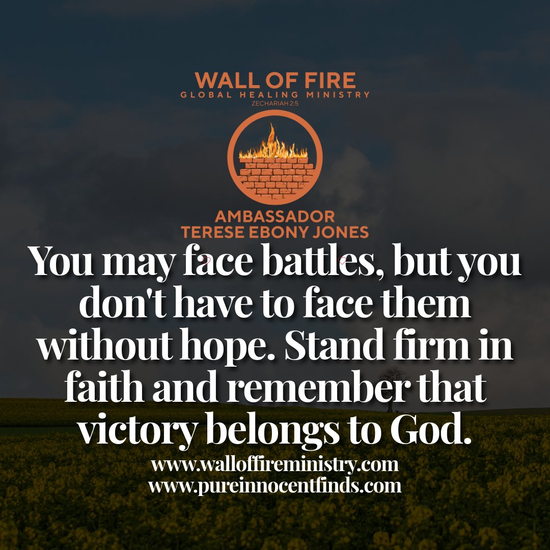 WallOfFire_'s tweet photo. Faith &amp; Encouragement https://t.co/hyS4mmVJnR