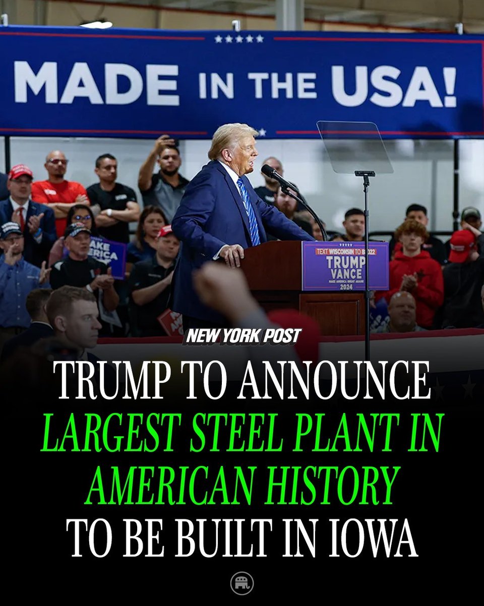 Republicans's tweet photo. MADE IN AMERICA 🇺🇸🇺🇸🇺🇸 https://t.co/7dY0hMx6lu