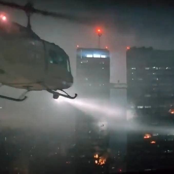 Goldenstories2's tweet photo. There’s a lot of talk about what a sequel to Zach Cregger’s Resident Evil movie will look like, but if there is one, it probably won’t be in Raccoon City.

At the end of the movie, a National Guard helicopter is flying around Raccoon City Hospital while shining its spotlight on a mutated Bryan the courier atop the skyway. Originally, Umbrella scientists were working to make a cure for the T-virus so they could get it to the National Guard. But now after the cure was lost in a struggle and with the National Guard seeing a clear view of Bryan, the most likely course of action is that Raccoon City would be nuked like it was at the end of the original Resident Evil 3. Because Raccoon City is pretty far gone, and if they can’t get a cure, the next best option is scorched earth.

A sequel, according to SoulKeever, the author of this post, would probably take place outside of Raccoon City. After Raccoon City is destroyed, one infected would have escaped beyond the radius of the destruction and the cycle would continue with mutations new and familiar.