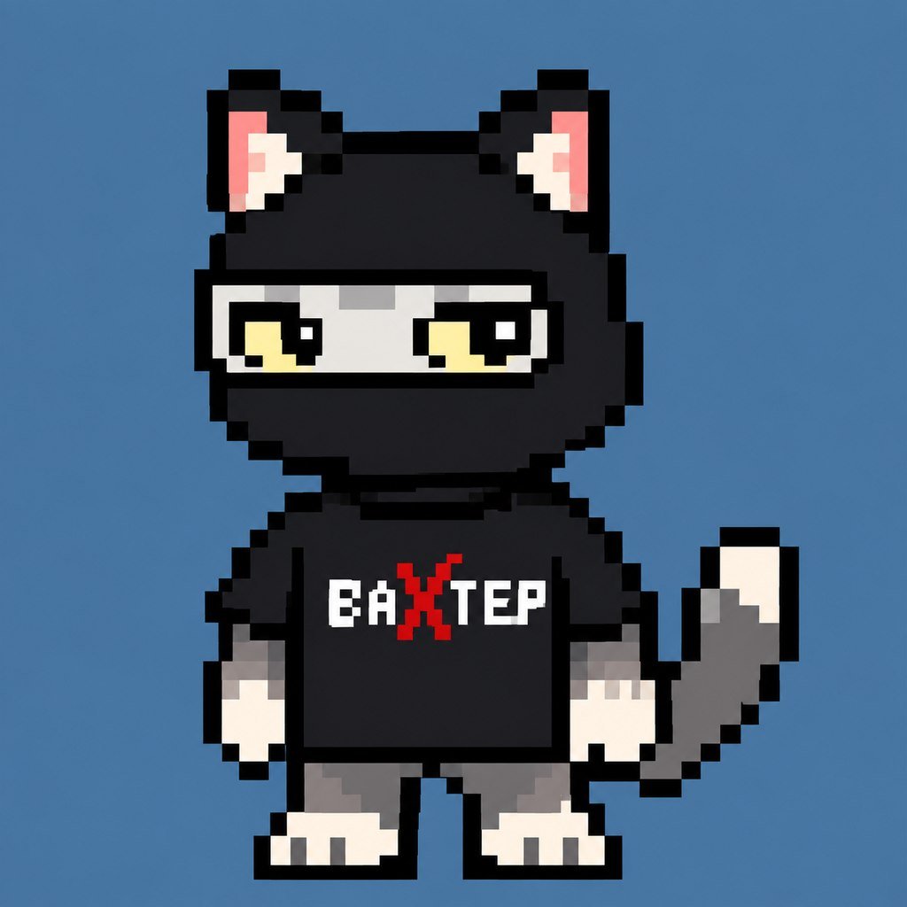 baxcats's tweet photo. How about collaborating?
@cryptopunks 

$BAXCAT #BAXCAT 🥷🐈‍⬛ #NFT https://t.co/beMj8LfKAB