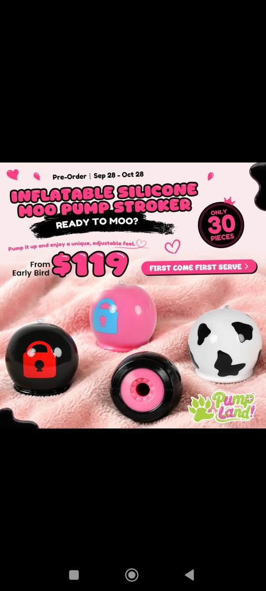 KingCZth's tweet photo. @pumpld Okay hear me out.
What if you combine this inflatable masturbator with your inflatable bulging pants or your bulging thong? 🤔
Having the masturbator replace the bulge in the pants and thong would make them tease you while you wear them making it much more fun. https://t.co/9zMlvuWij1