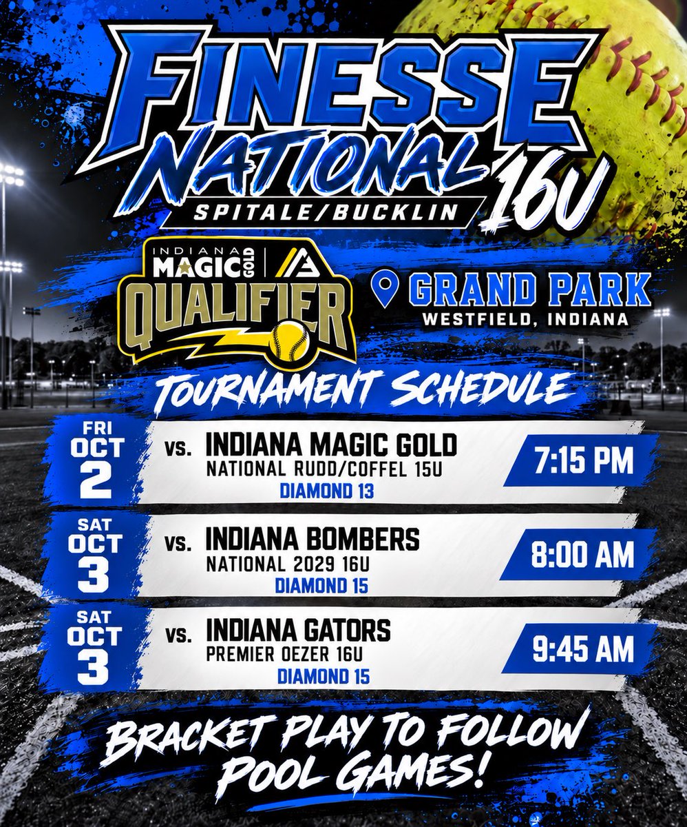 FinesseSpitale's tweet photo. Fall 🍁 Tournament #️⃣2️⃣ coming up this weekend! https://t.co/5jYbbhnGgQ