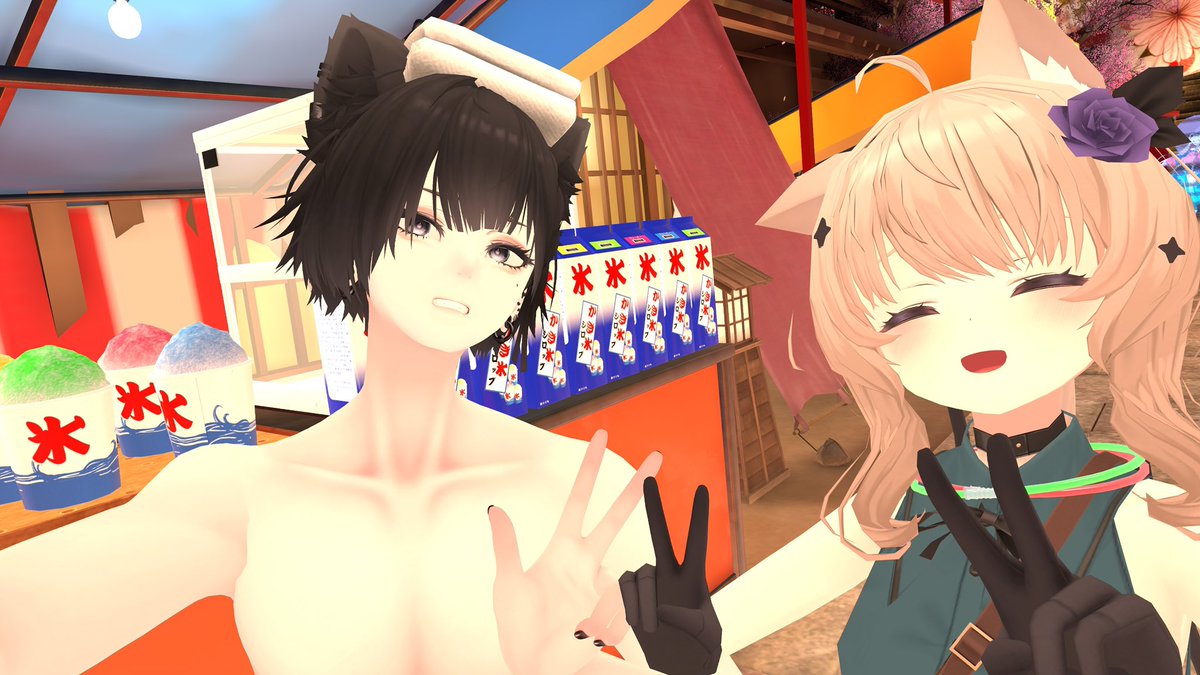 wauu__'s tweet photo. ならくさんVRCのせいで彼女と別れたとかならないようにまじがんば
てってぃは恋してけ〜、またピーナッツくんの曲教えて
ペン太郎は何から何まで本当にありがとうな、ペン太のおかげでこんなに楽しめた https://t.co/Zl3EF0r5B6