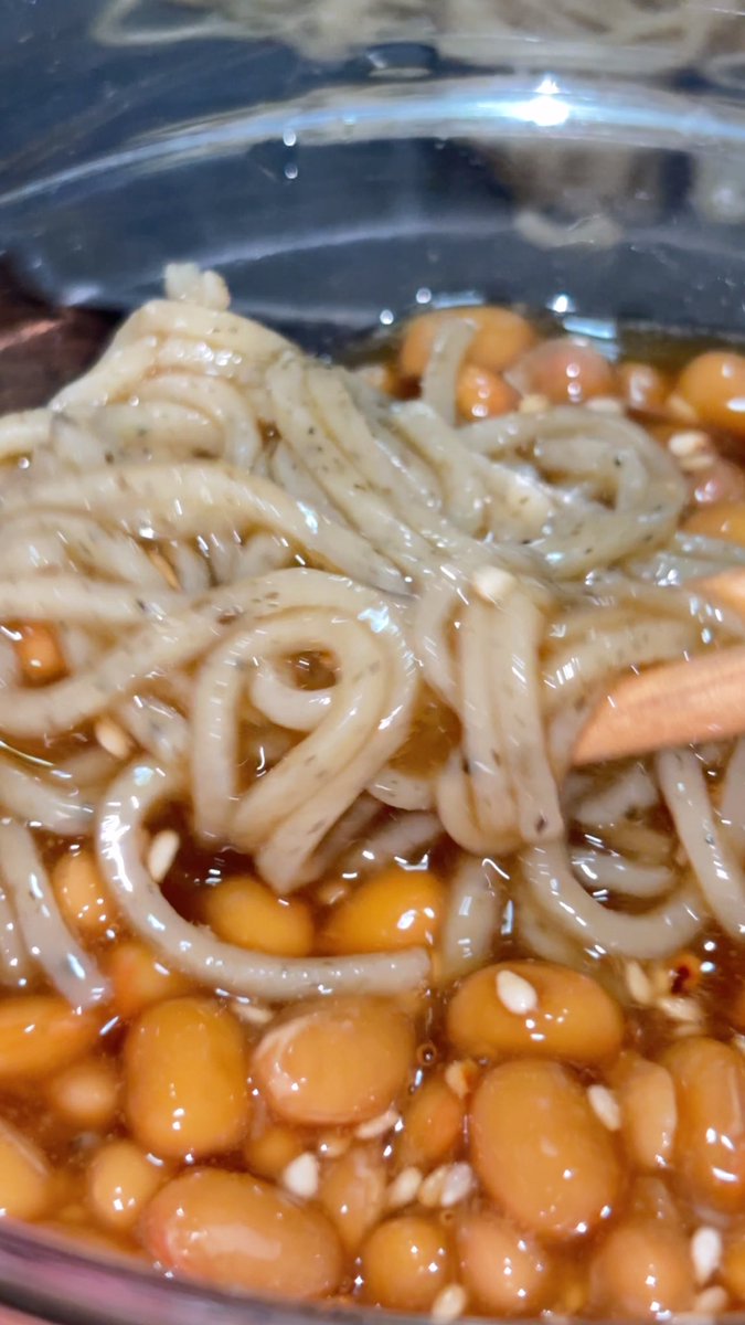 komari0331's tweet photo. 画像のせれてなかった😭
こんにゃく麺より食べ応えある感じ！ https://t.co/ppmqillAT9