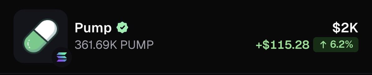 _fox09's tweet photo. I have bought and held $OMNINU for about 16 hours now and have accumulated 2k in $PUMP rewards. 

Will be interesting to see how much $PUMP I accumulate when this hits multi millions. Not to mention the ROI I will get from holding $PUMP as well. 

Omninu is the all in one dog that represents what @Pumpfun is all about. The all in one platform for everything memecoin related. Cross chain, launch, trade, call outs, etc etc. Feeling early to this one. Paired w/ PUMP as well. 

CA - rsE4qbZ6Decdu1stnoHnC7QrNtqjuzuAuD9xnNGpump