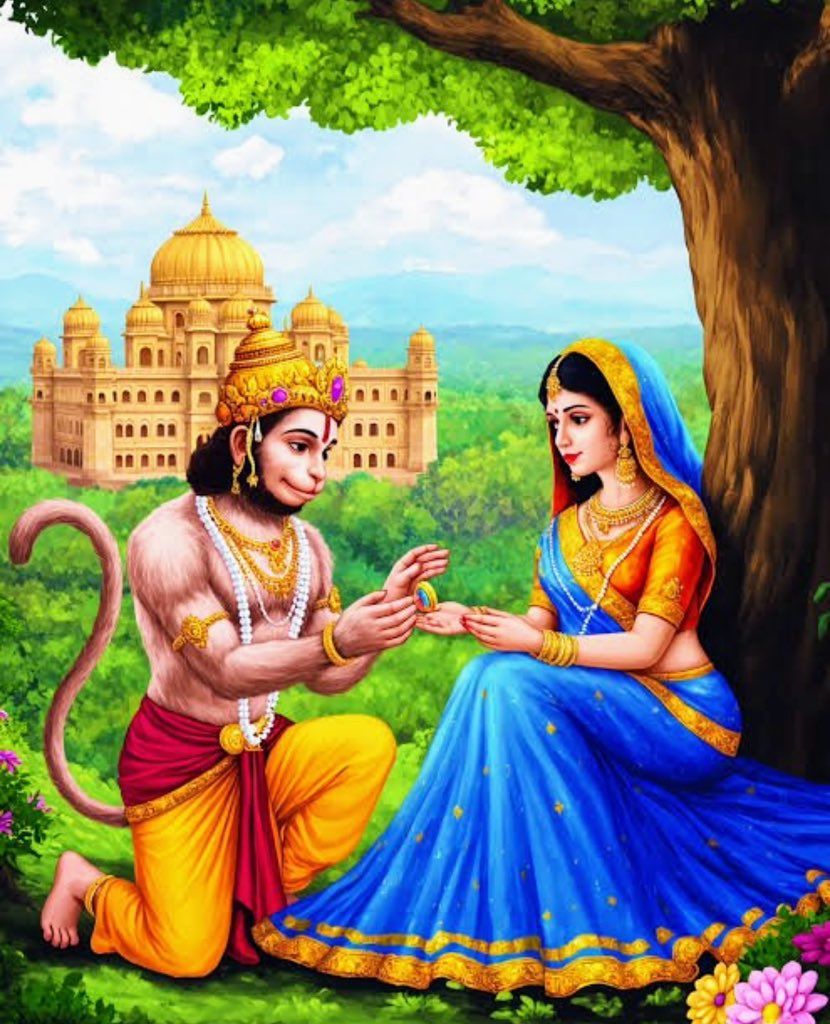 Gravim71's tweet photo. #ॐ_हनुमंते_नमः 
हनुमान  अंजनी  सूत् र्वायु पुत्रो महाबलः
रामेष्टःफाल्गुनसखापिङ्गाक्षोऽमितविक्रमः

उदधि  क्रमणश्चैव  सीता   शोकविनाशनः
लक्ष्मण  प्राणदाता  च  दशग्रीवस्य दर्पहा

एवं द्वादश नामानि कपीन्द्रस्य  महात्मनः
सायंकालेप्रबोधे च यात्राकाले च यःपठेत्
    
🌺🍃जय_श्री_राम🍃🌺 https://t.co/urvQv5IjsW