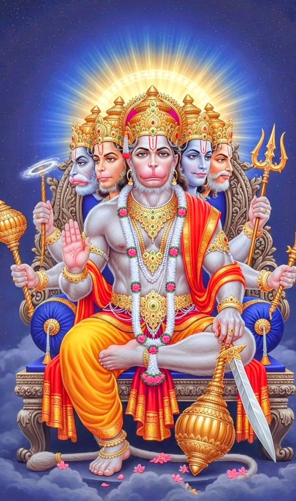 Gravim71's tweet photo. #ॐ_हनुमंते_नमः 
हनुमान  अंजनी  सूत् र्वायु पुत्रो महाबलः
रामेष्टःफाल्गुनसखापिङ्गाक्षोऽमितविक्रमः

उदधि  क्रमणश्चैव  सीता   शोकविनाशनः
लक्ष्मण  प्राणदाता  च  दशग्रीवस्य दर्पहा

एवं द्वादश नामानि कपीन्द्रस्य  महात्मनः
सायंकालेप्रबोधे च यात्राकाले च यःपठेत्
    
🌺🍃जय_श्री_राम🍃🌺 https://t.co/urvQv5IjsW